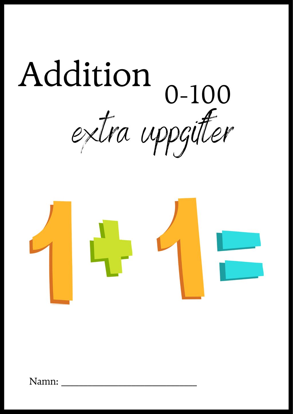 Addition med tvåsiffriga tal - Extra uppgifter