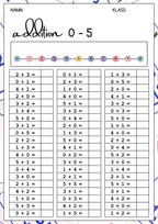 Addition 0 - 30