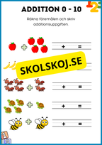 Addition och subtraktion 0 - 10