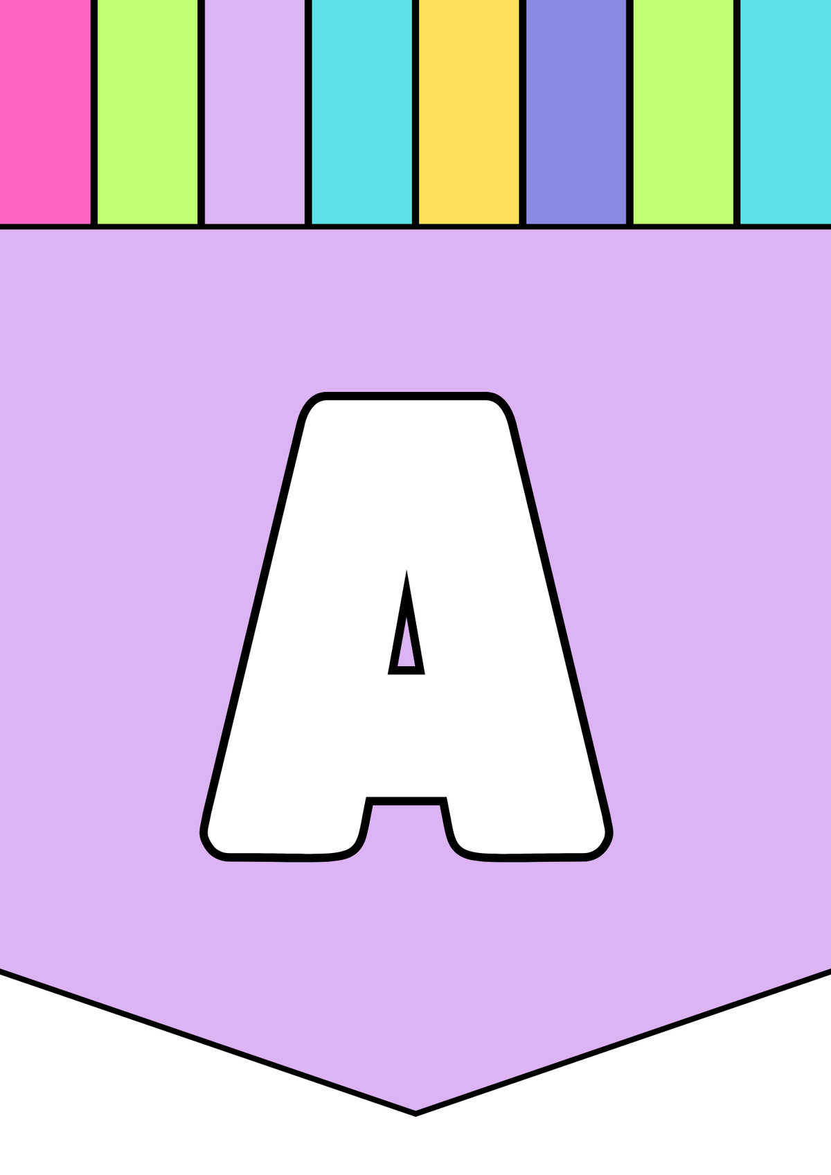 Alfabetsskyltar till klassen