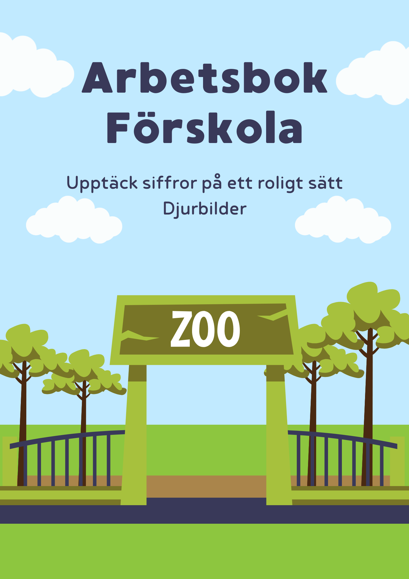 Arbetsbok förskola - Siffror