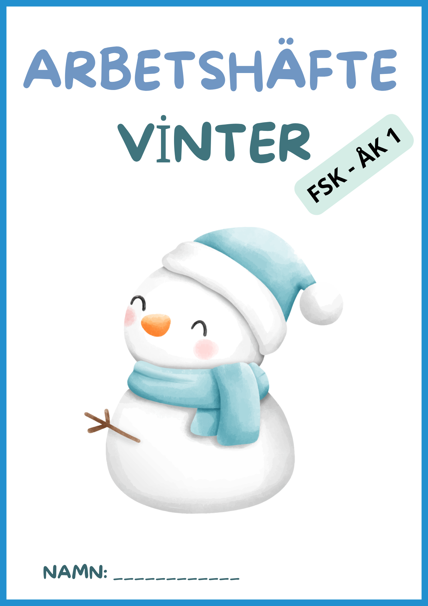 Arbetshäfte vinter - Häfte
