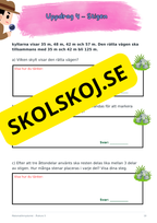 Matematikmysteriet – Problemlösning för årskurs 5