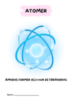 Atomer - Ämnens former och hur de förändras - Årskurs 4 - 6
