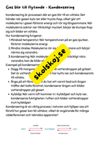 Atomer - Ämnens former och hur de förändras - Årskurs 4 - 6