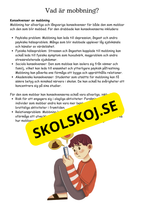Att förstå och motverka mobbning (43 sidor)