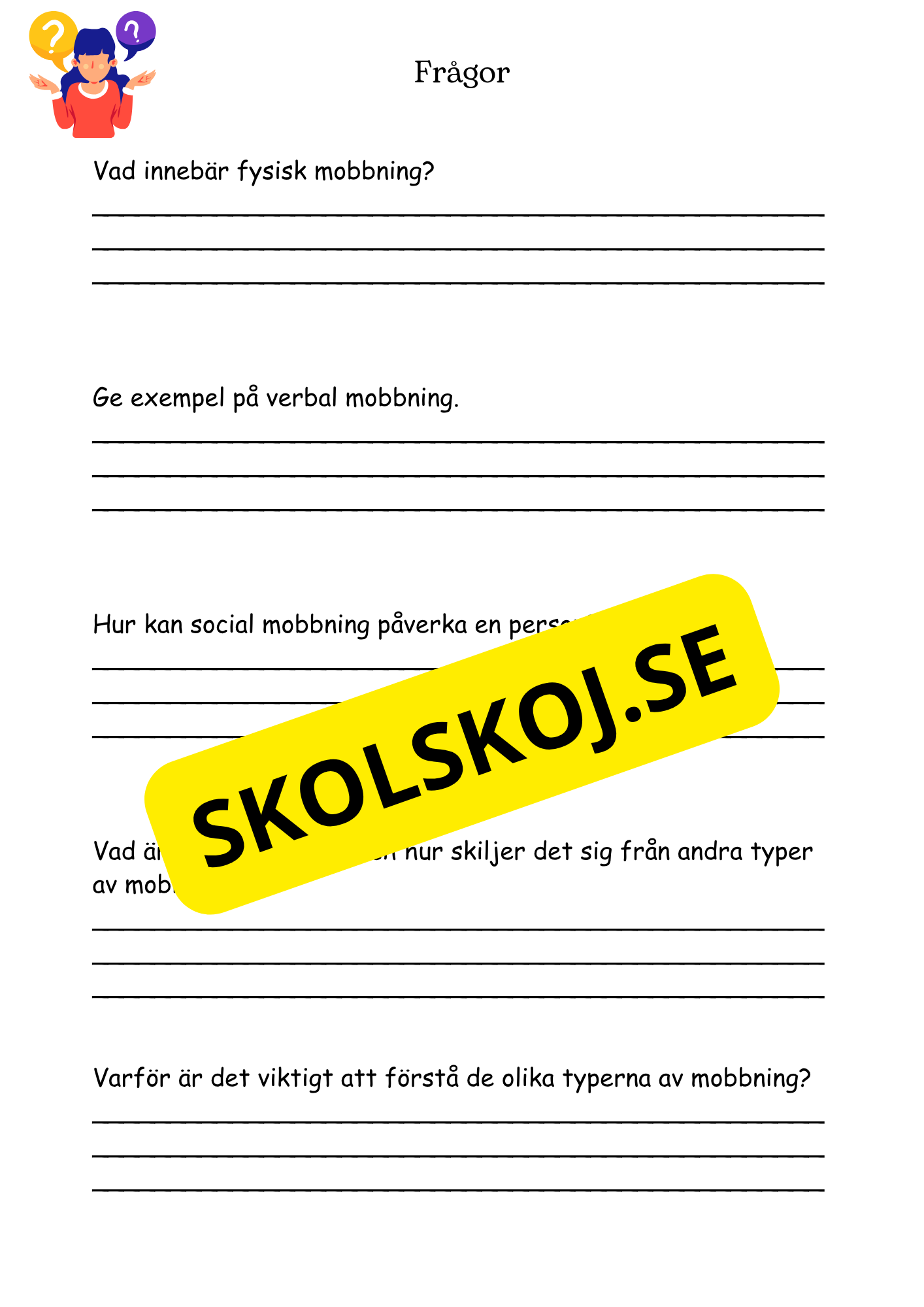 Att förstå och motverka mobbning (43 sidor)