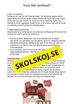 Att förstå och motverka mobbning (43 sidor)