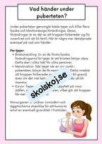 Att förstå puberteten - Relationer och identitet - Årskurs 7 - 9