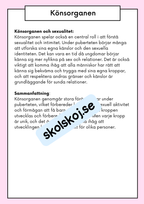 Att förstå puberteten - Relationer och identitet - Årskurs 7 - 9