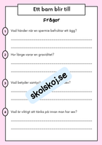 Att förstå puberteten - Relationer och identitet - Årskurs 7 - 9