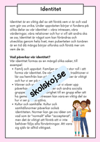 Att förstå puberteten - Relationer och identitet - Årskurs 7 - 9