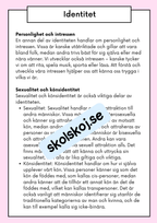 Att förstå puberteten - Relationer och identitet - Årskurs 7 - 9