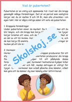 Att växa - En guide om puberteten