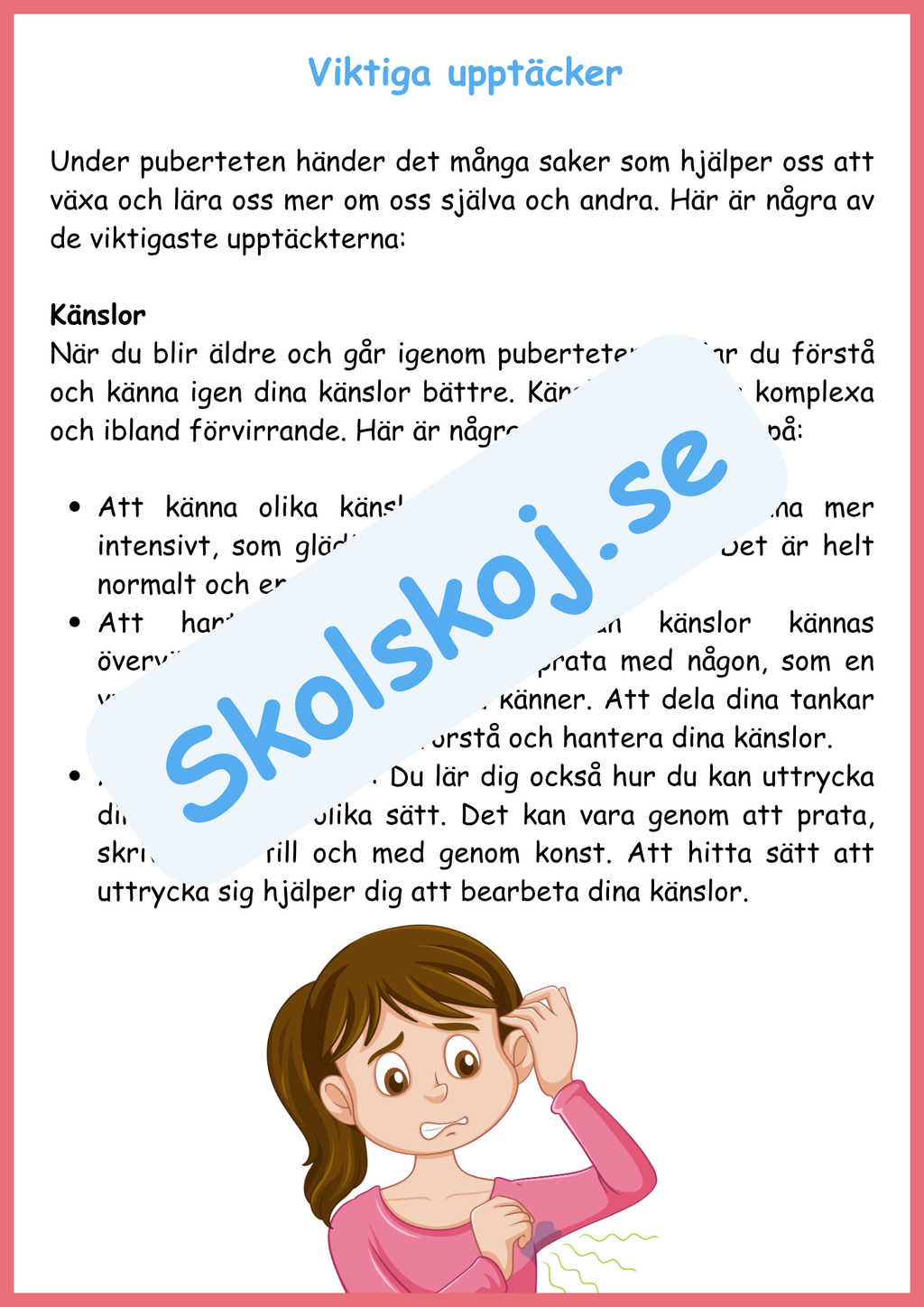 Att växa - En guide om puberteten