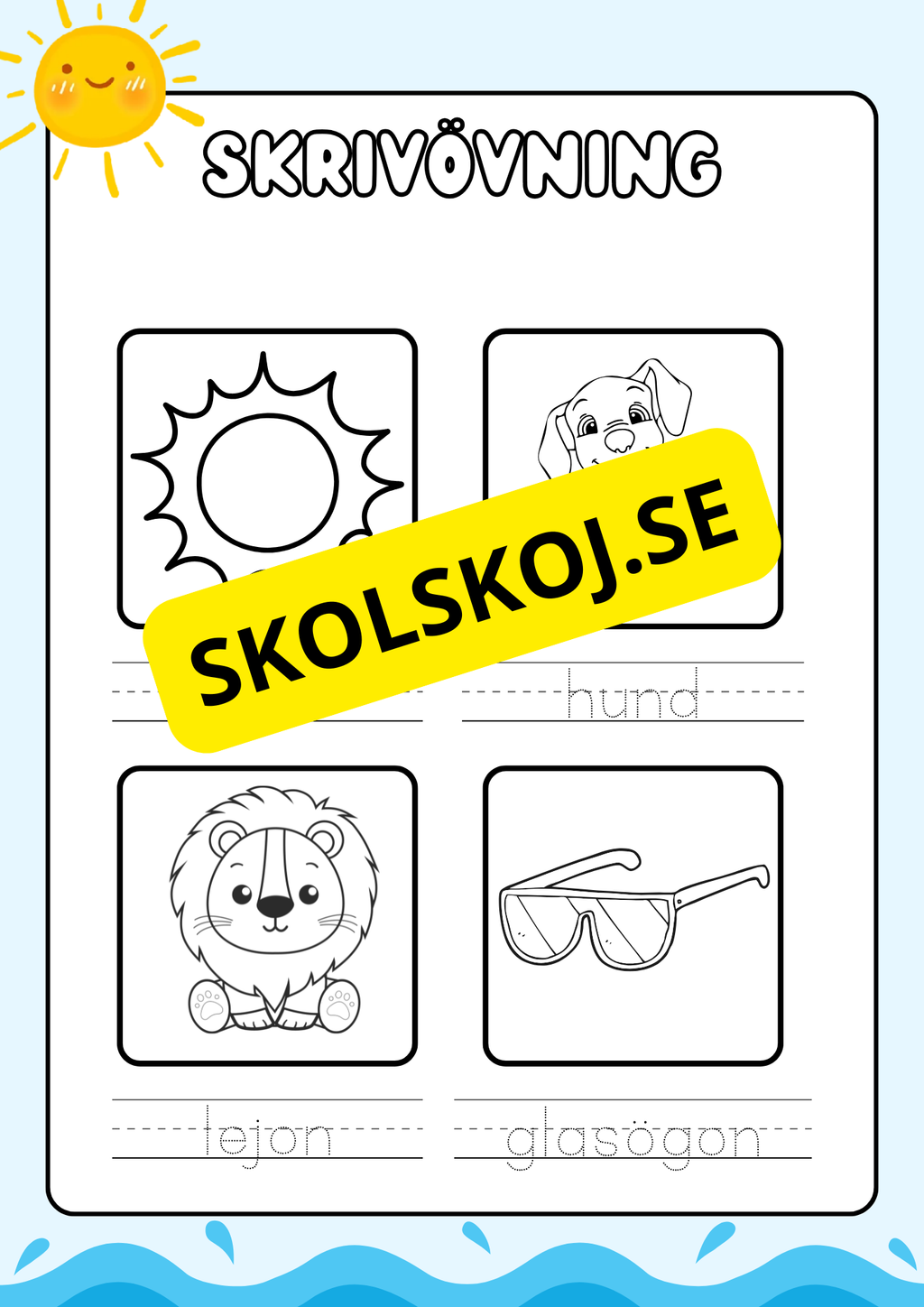 Back to school - Förskoleklass - Årskurs 2