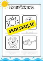 Back to school - Förskoleklass - Årskurs 2