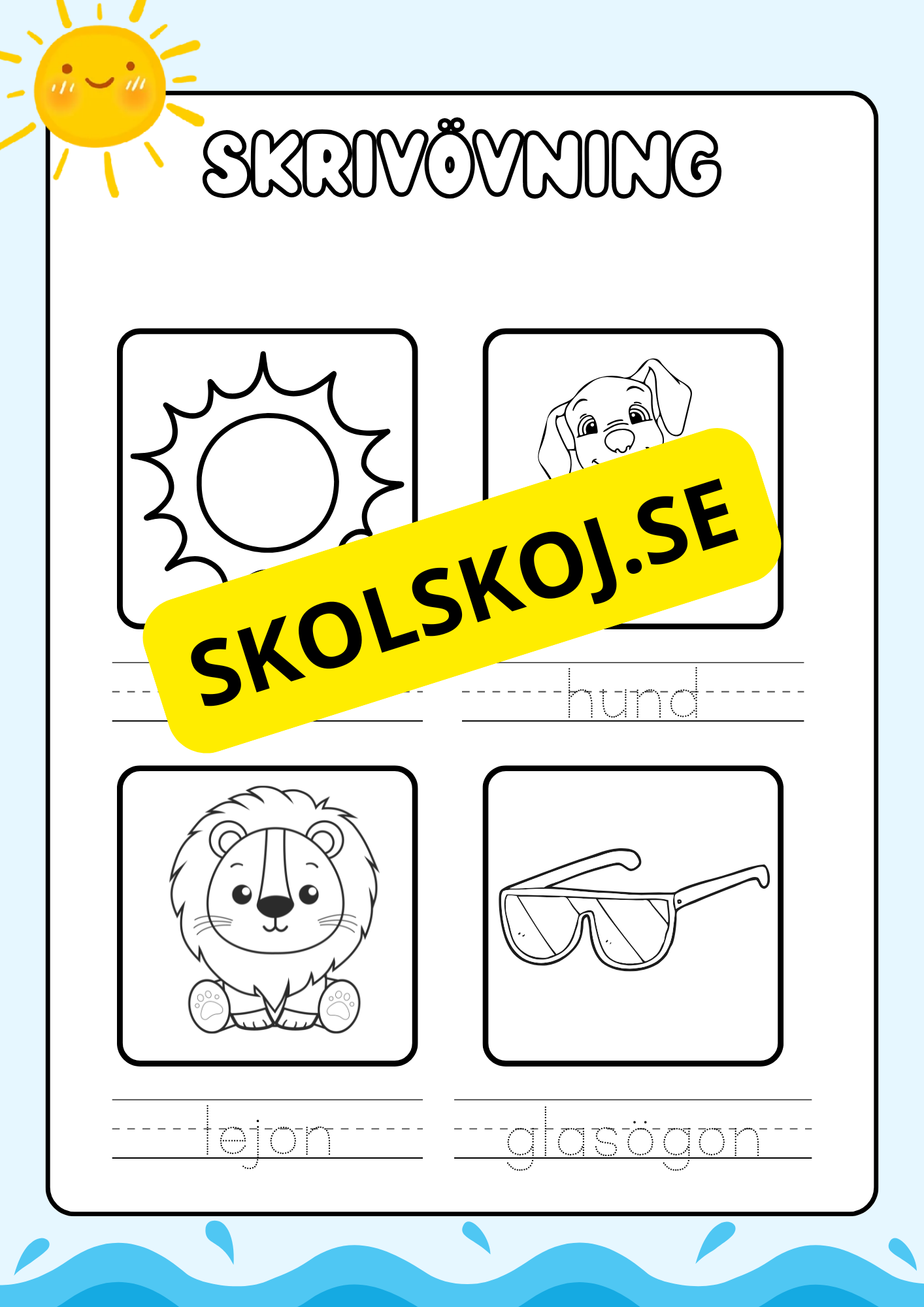 Back to school - Förskoleklass - Årskurs 2