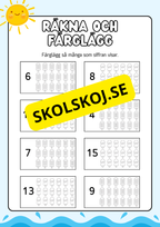 Back to school - Förskoleklass - Årskurs 2
