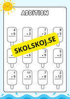 Back to school - Förskoleklass - Årskurs 2