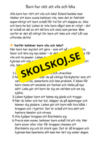 Barnkonventionen - Dina rättigheter på ett enkelt sätt