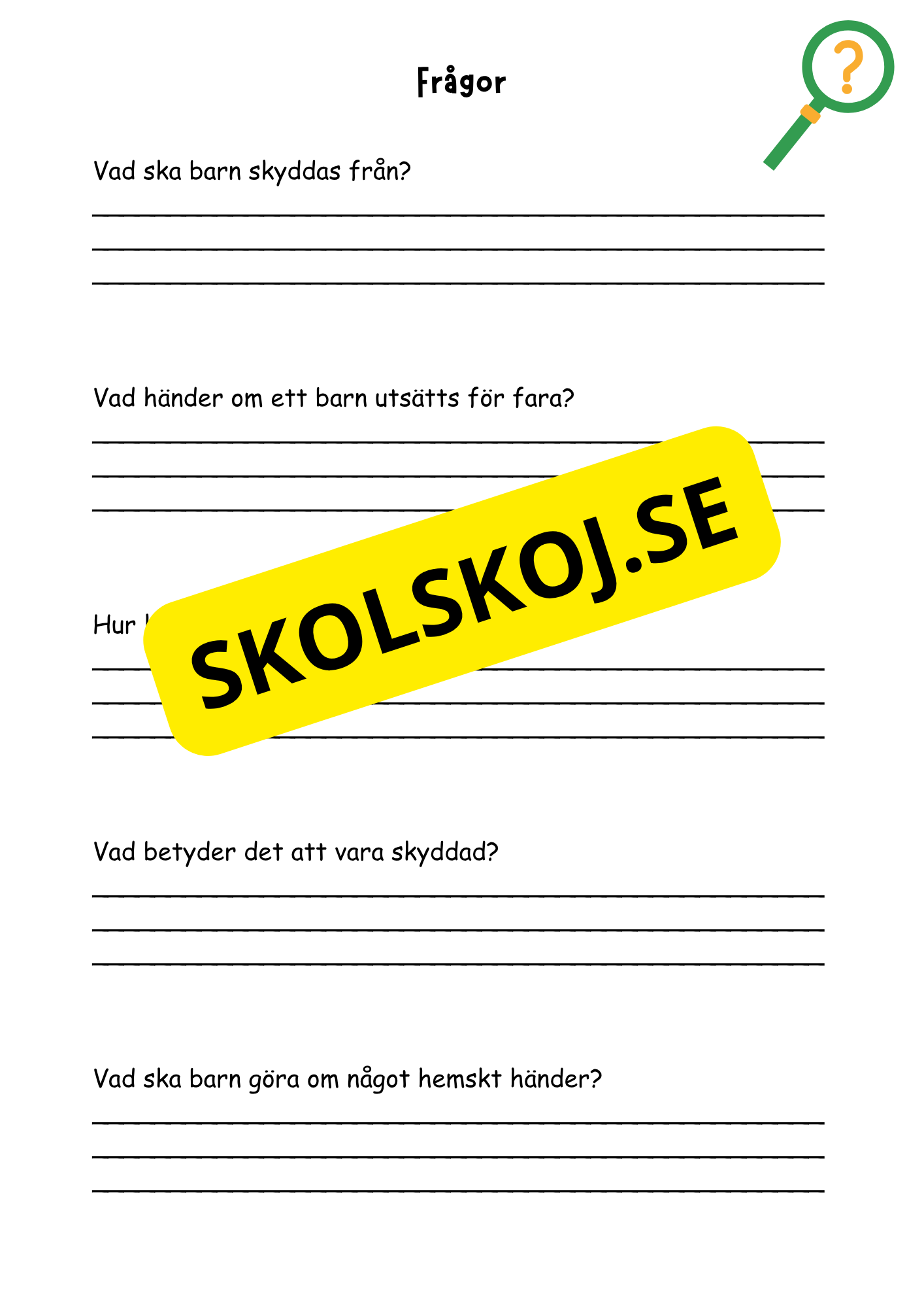 Barnkonventionen - Dina rättigheter på ett enkelt sätt