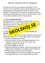 Barnkonventionen - Dina rättigheter på ett enkelt sätt