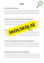 Barnkonventionen - Dina rättigheter på ett enkelt sätt