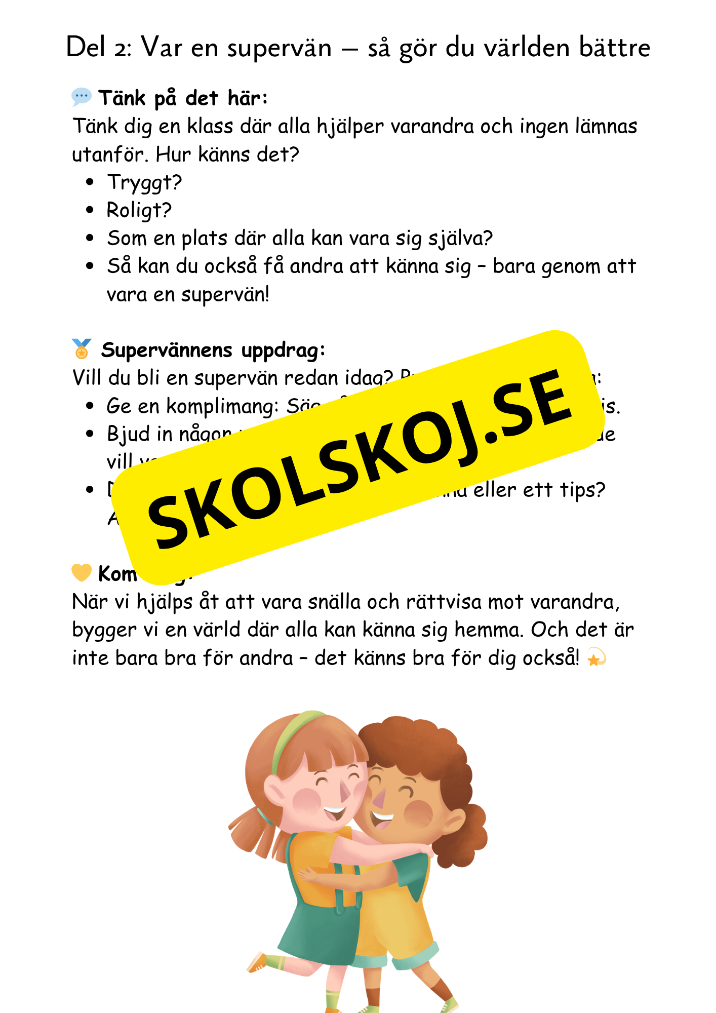 Barnkonventionen - Dina rättigheter på ett enkelt sätt