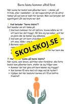 Barnkonventionen - Dina rättigheter på ett enkelt sätt