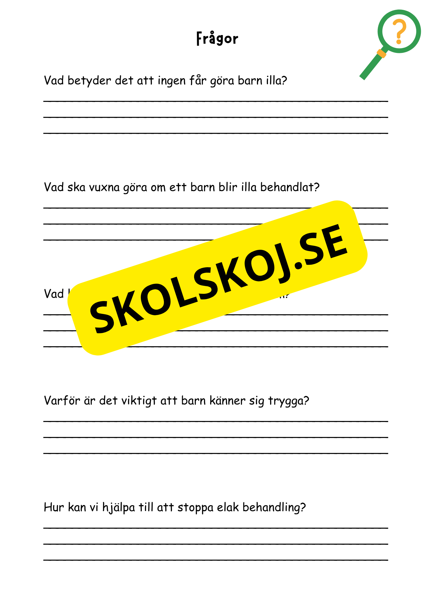 Barnkonventionen - Dina rättigheter på ett enkelt sätt