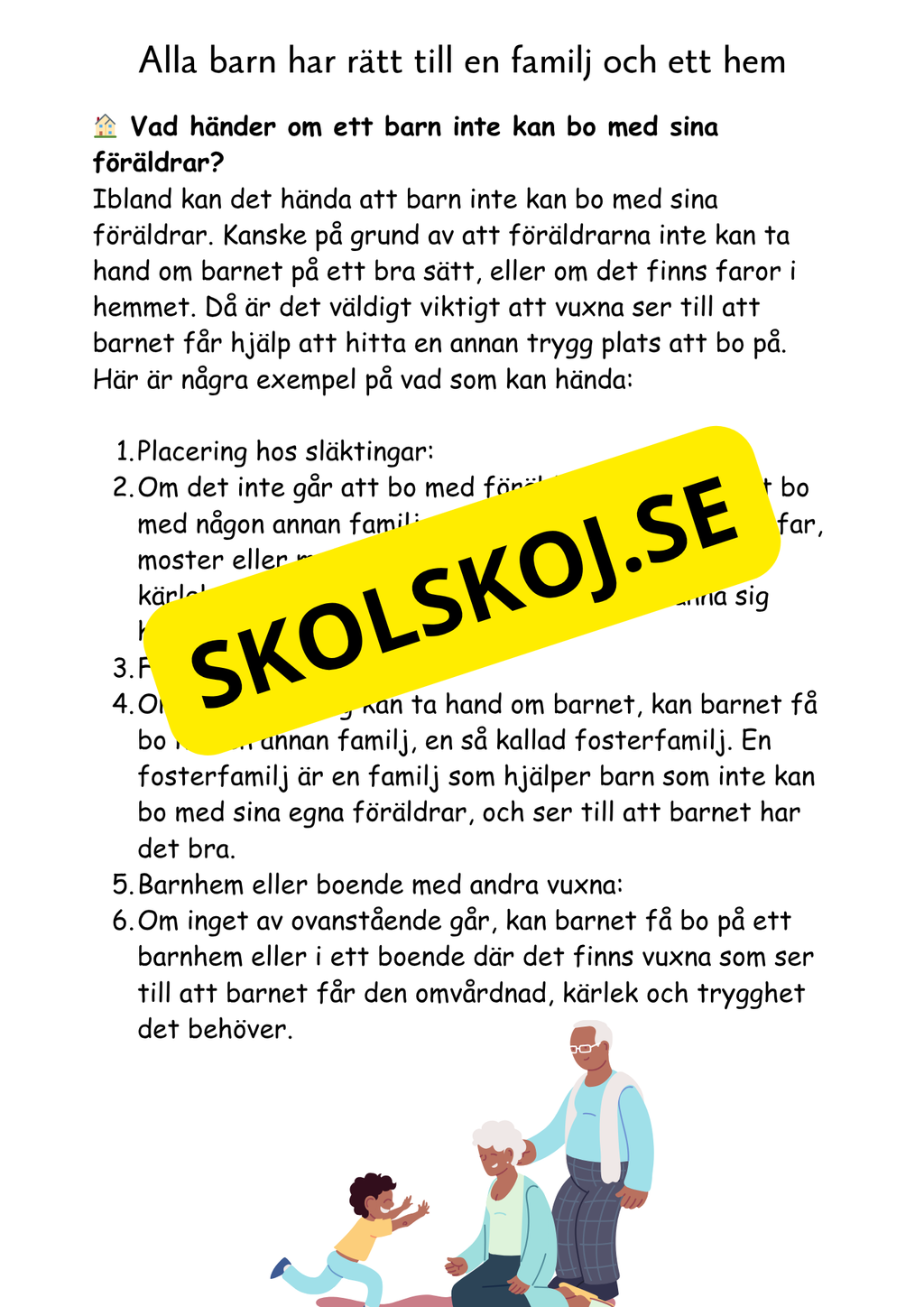 Barnkonventionen - Dina rättigheter på ett enkelt sätt