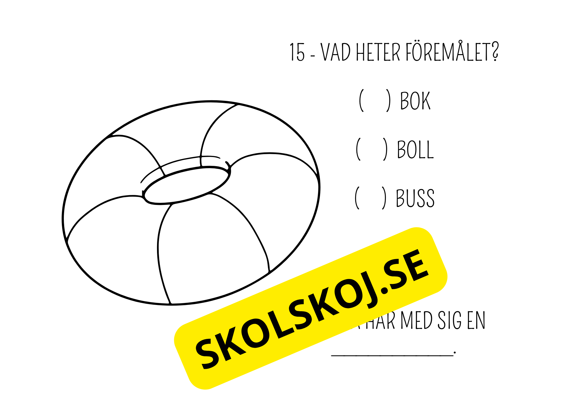 Båtturen – saga och aktiviteter