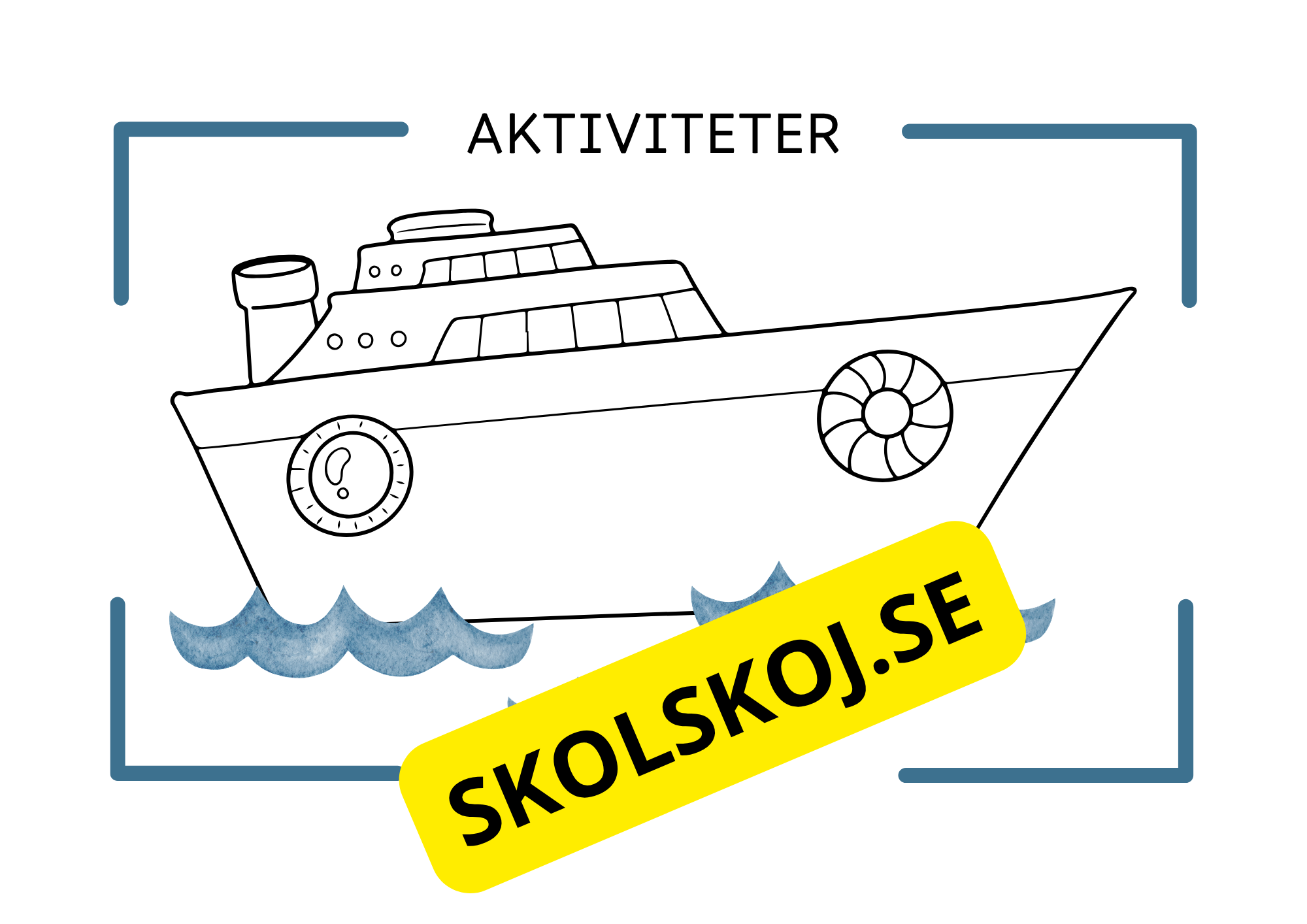 Båtturen – saga och aktiviteter