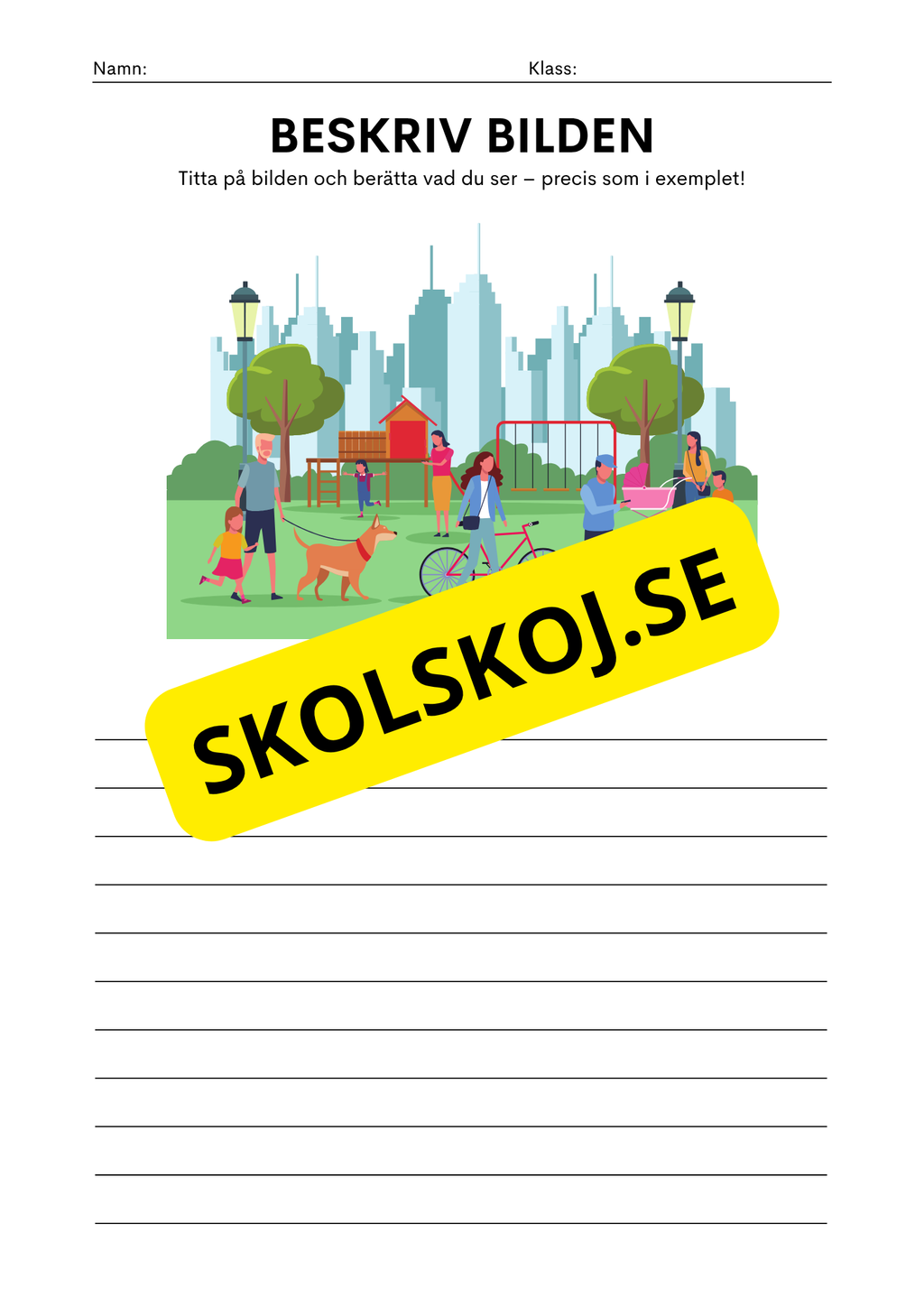 Beskriv bilden