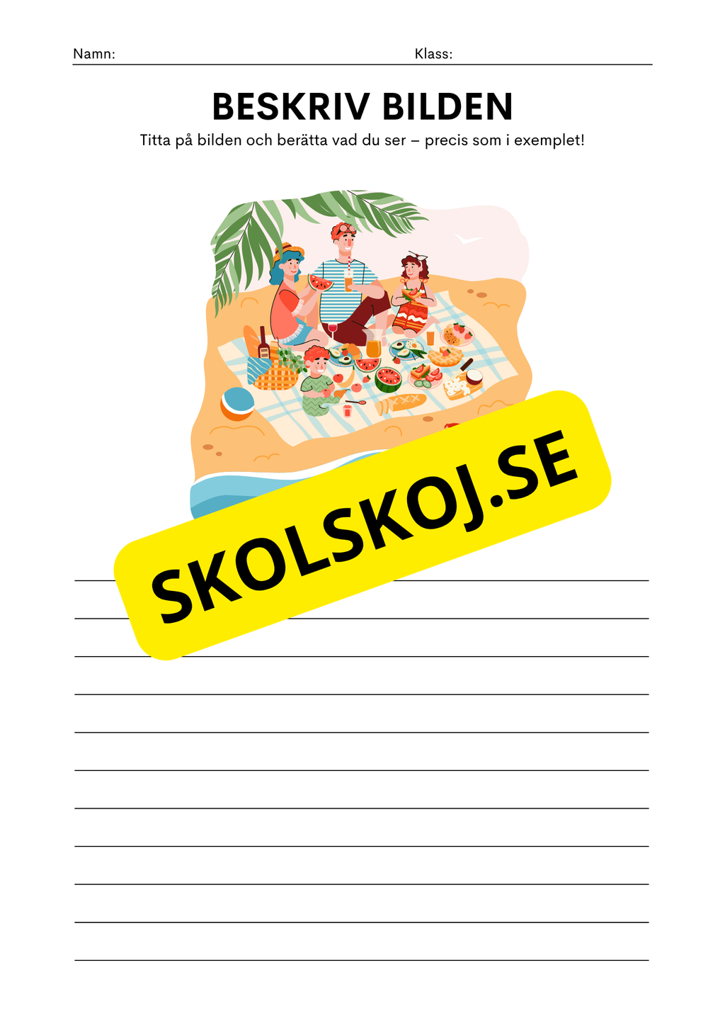 Beskriv bilden