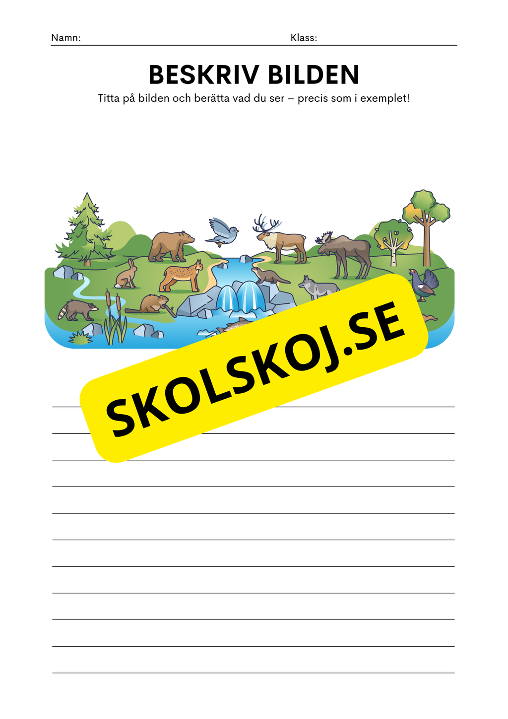 Beskriv bilden