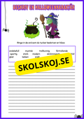 Beskriv en halloweenkaraktär