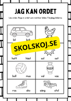 Blandade uppgifter - Förskoleklass - Årskurs 2