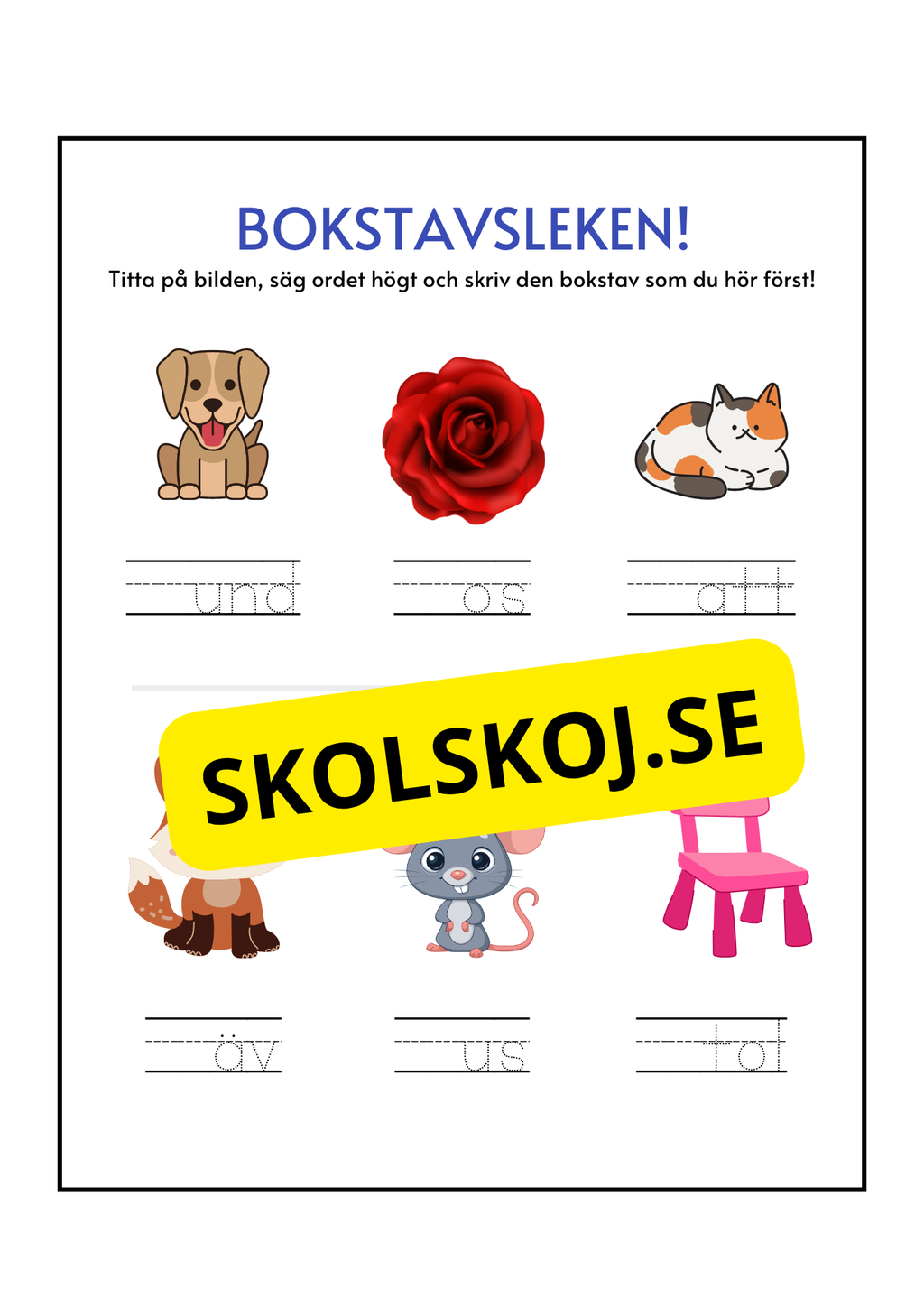 Bokstavsleken