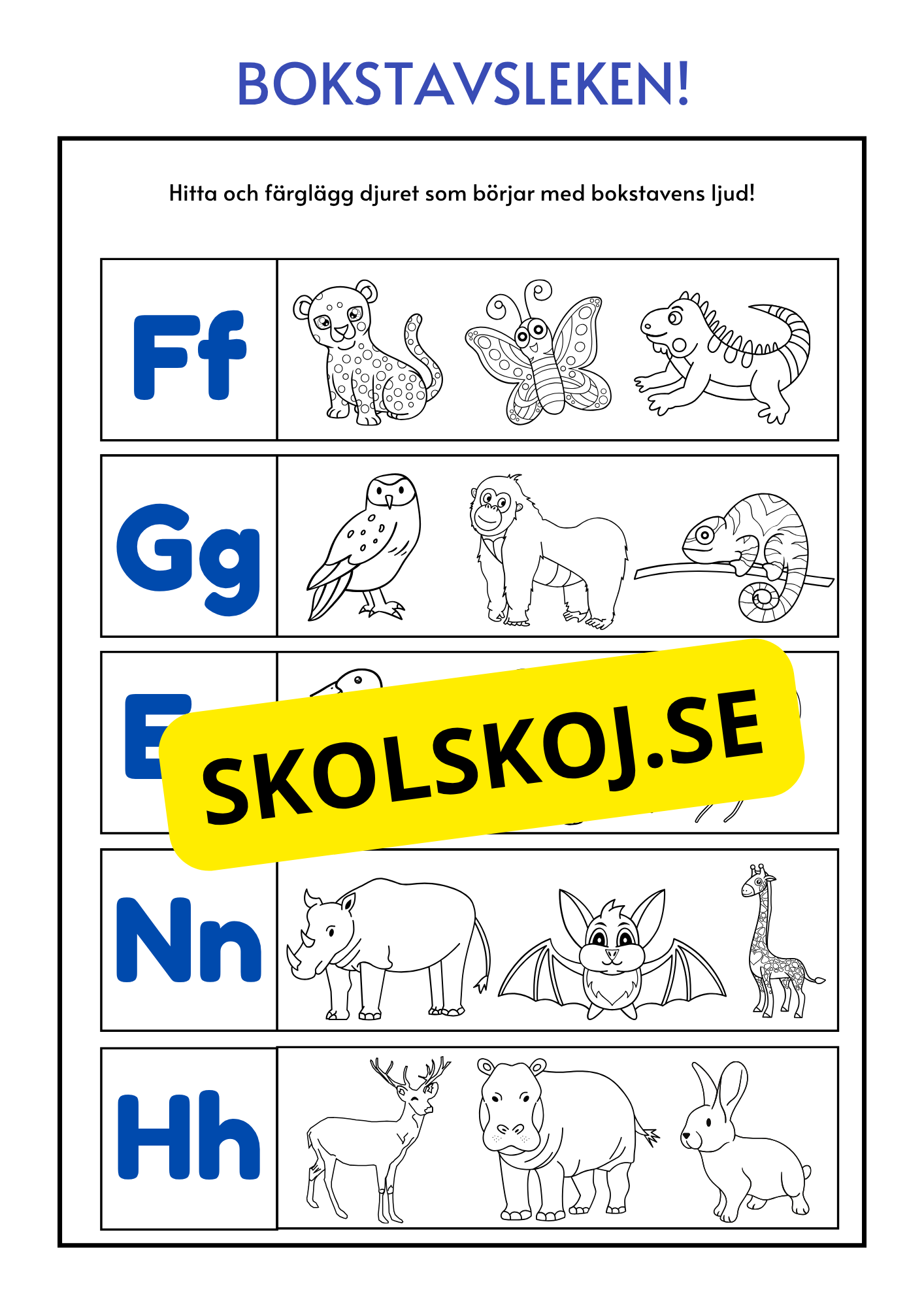 Bokstavsleken