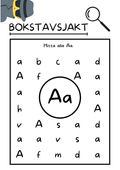 Bokstavsjakt