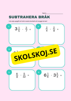Bråkleken - Häfte - Årskurs 6 - 7