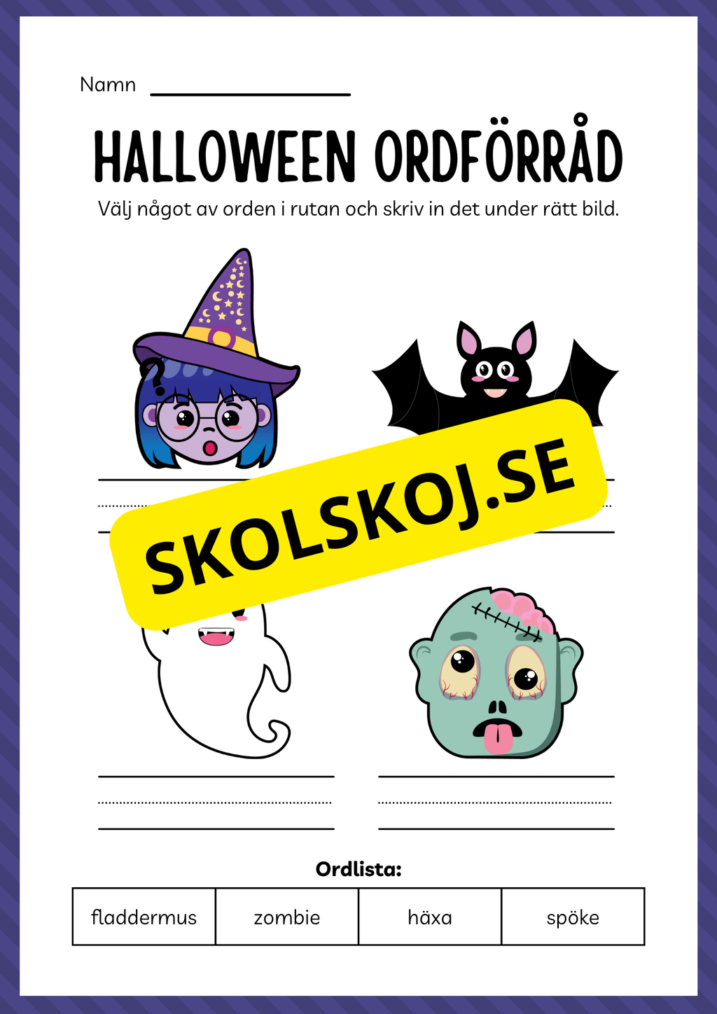 Bus eller godis - Förskoleklass - Årskurs 3