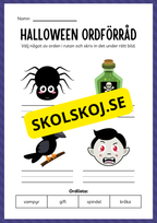 Bus eller godis - Förskoleklass - Årskurs 3