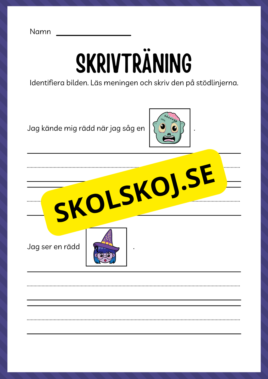 Bus eller godis - Förskoleklass - Årskurs 3