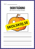 Bus eller godis - Förskoleklass - Årskurs 3