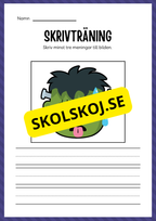 Bus eller godis - Förskoleklass - Årskurs 3