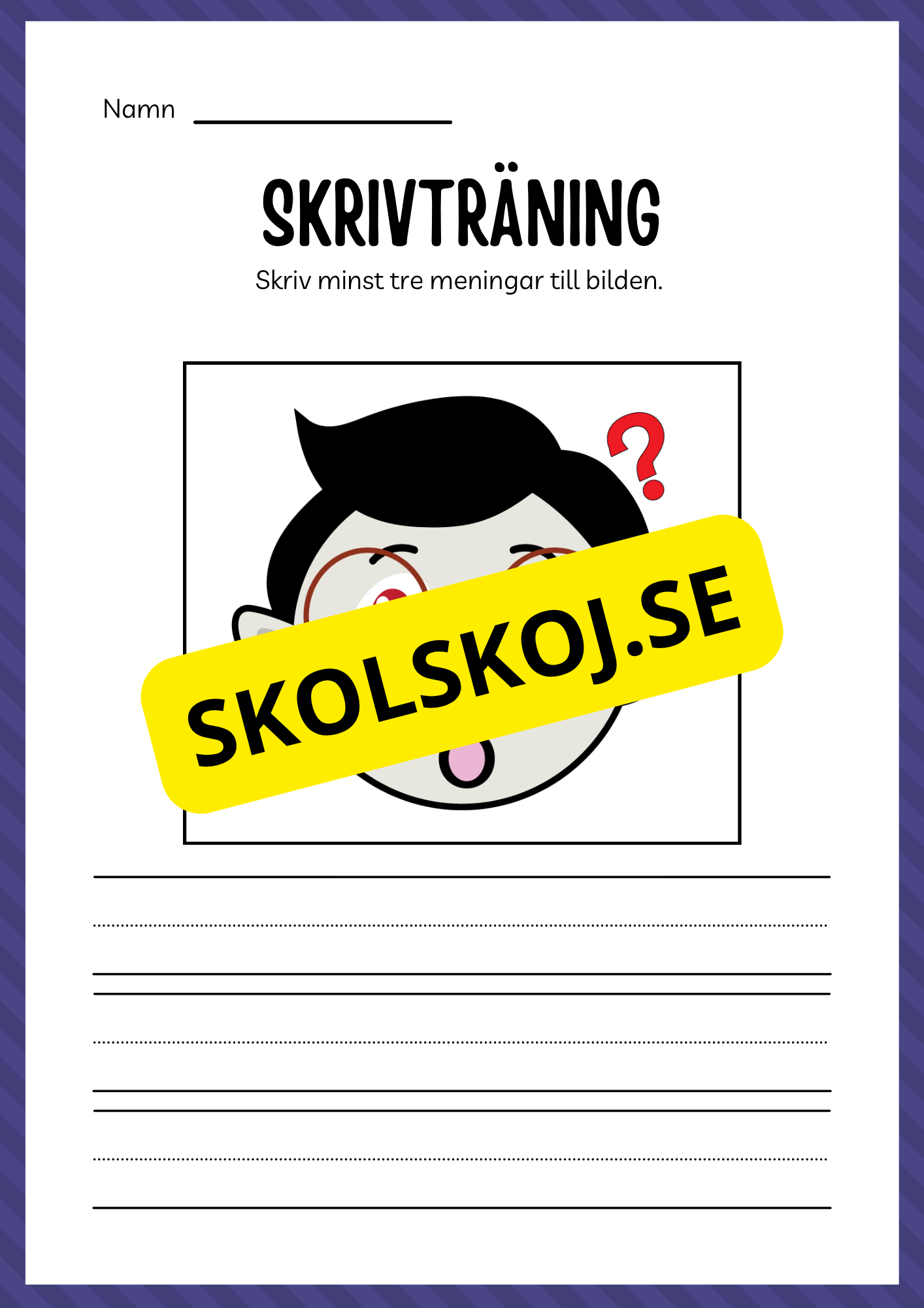Bus eller godis - Förskoleklass - Årskurs 3