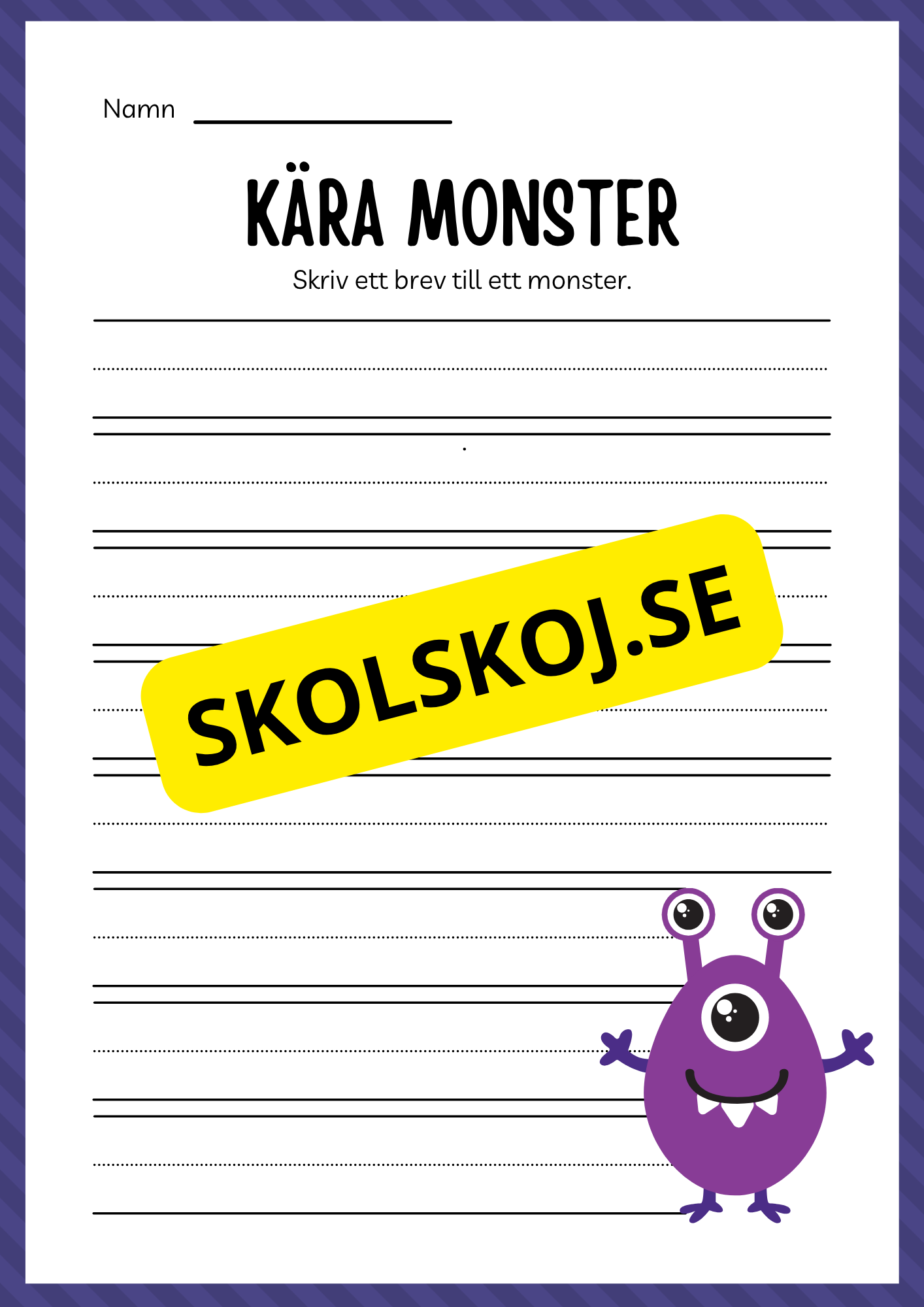 Bus eller godis - Förskoleklass - Årskurs 3